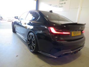 2019 BMW 3 Series 2.0 320d M Sport Auto Xdrive Euro 6 (s/s) 4dr in Black — image 4