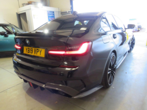 2019 BMW 3 Series 2.0 320d M Sport Auto Xdrive Euro 6 (s/s) 4dr in Black — image 6