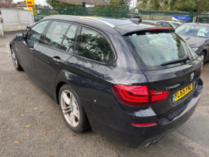 2015 BMW 5 Series 2.0 520i M Sport Touring Euro 6 (s/s) 5dr in Black — image 5