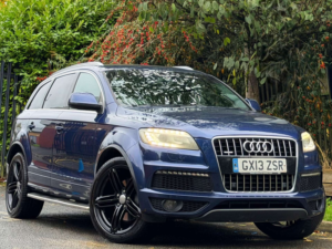 2013 Audi Q7 3.0 Tdi V6 S Line Plus SUV 5dr Diesel Tiptronic Quattro Euro 5 (s/s) (245 Ps) in Blue — image 5