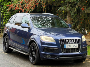 2013 Audi Q7 3.0 Tdi V6 S Line Plus SUV 5dr Diesel Tiptronic Quattro Euro 5 (s/s) (245 Ps) in Blue — image 6