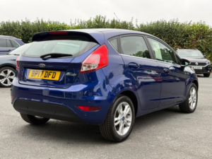 2017 Ford Fiesta 1.25 Zetec Euro 6 5dr in Blue — image 6