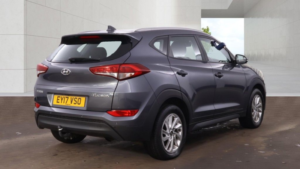 2017 Hyundai Tucson 1.7 Crdi Blue Drive Se Nav SUV 5dr Diesel Manual Euro 6 (s/s) (116 Ps) in Grey — image 4