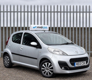 2013 Peugeot 107 1.0 12v Active Euro 5 5dr in Silver — image 2