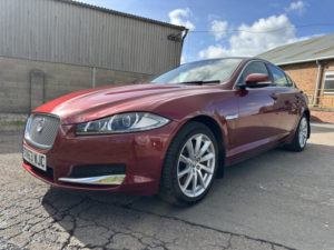 2013 Jaguar Xf 2.2 D Premium Luxury in Red — image 2