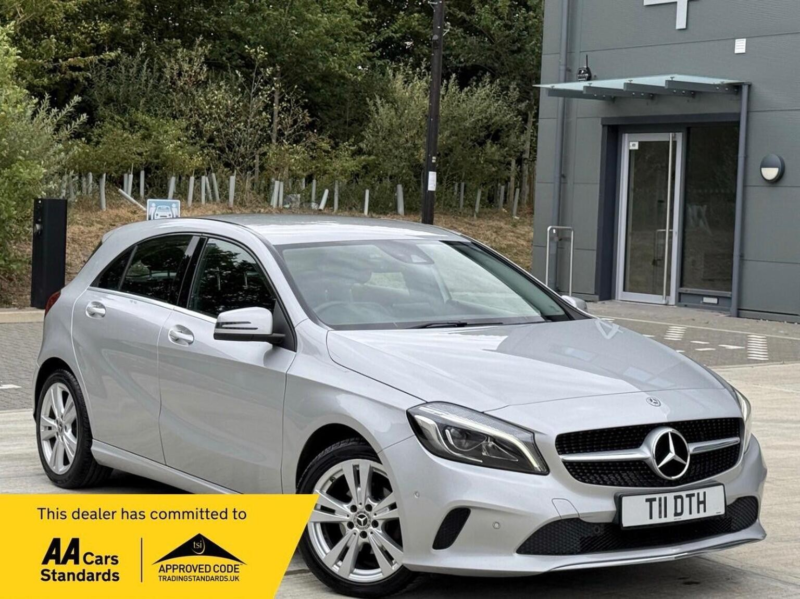 2017 Mercedes-Benz A Class 1.5 A180d Sport (premium) 7g-Dct Euro 6 (s/s) 5dr in Silver — image 1