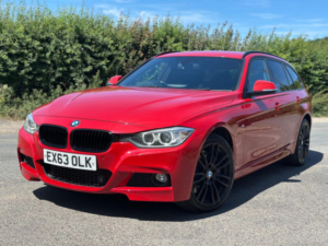 2013 BMW 3 Series 3.0 330d M Sport Touring Auto Xdrive Euro 5 (s/s) 5dr in Red — image 3