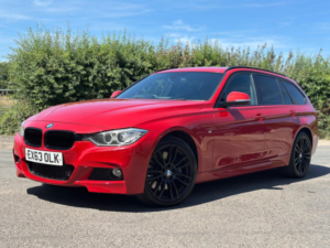 2013 BMW 3 Series 3.0 330d M Sport Touring Auto Xdrive Euro 5 (s/s) 5dr in Red — image 4