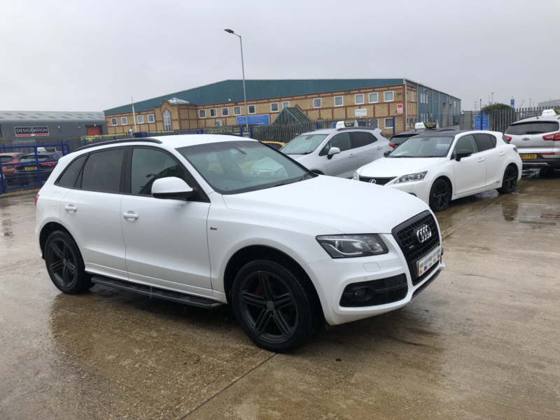 2010 Audi Q5 3.0 Tdi V6 S Line in White — image 1