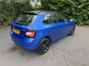 2016 Skoda Fabia 1.2 Tsi Colour Edition Hatchback 5dr Petrol Manual Euro 6 (s/s) (90 Ps) in Blue — image 4