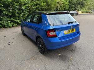 2016 Skoda Fabia 1.2 Tsi Colour Edition Hatchback 5dr Petrol Manual Euro 6 (s/s) (90 Ps) in Blue — image 6