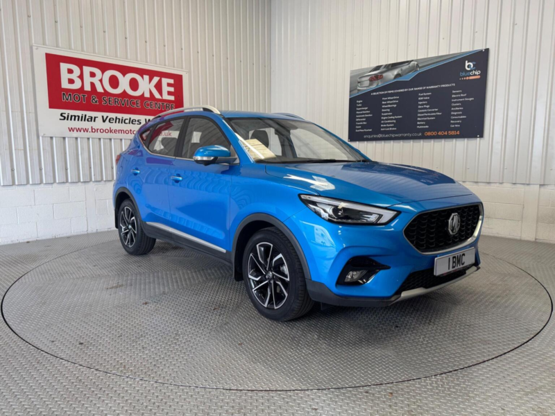 2021 MG MG Zs 1.0 T-Gdi Exclusive Auto Euro 6 5dr in Blue — image 1