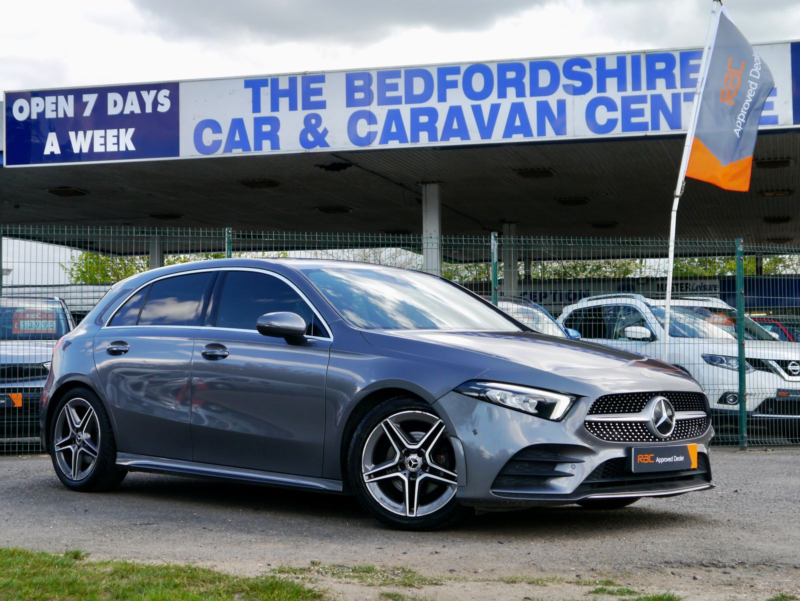2019 Mercedes-Benz A Class 1.3 A200 Amg Line (executive) Hatchback 5dr Petrol 7g-Dct Euro 6 (s/s) (163 Ps) in Grey — image 1