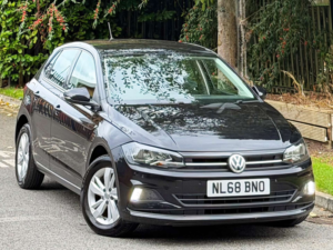 2018 Volkswagen Polo 1.0 Se Hatchback 5dr Petrol Manual Euro 6 (s/s) (75 Ps) in Black — image 2