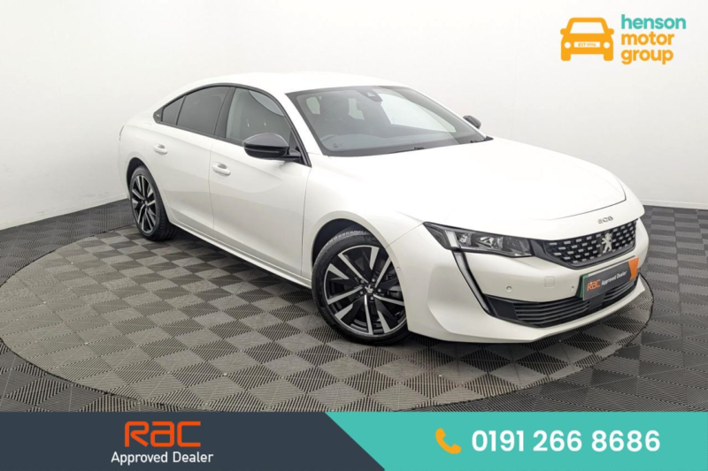 2023 Peugeot 508 1.6 12.4kwh Gt Fastback 5dr Petrol Plug-In Hybrid E-Eat Euro 6 (s/s) (225 Ps) in White — image 1