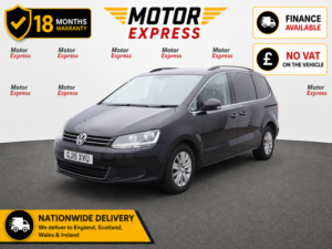 2015 Volkswagen Sharan 2.0 Tdi Bluemotion Tech Se in Black — image 3