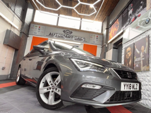 2018 SEAT Leon 1.4 Tsi Fr Technology Euro 6 (s/s) 5dr in Grey — image 2
