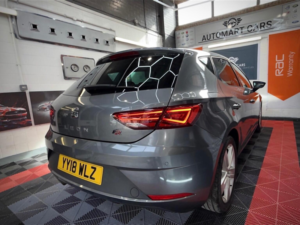2018 SEAT Leon 1.4 Tsi Fr Technology Euro 6 (s/s) 5dr in Grey — image 4