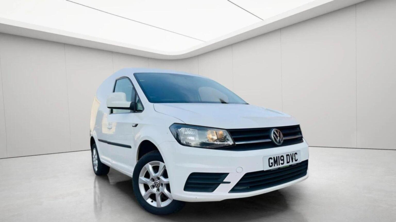 2019 Volkswagen Caddy 2.0 Tdi C20 Bluemotion Tech Trendline Swb Euro 6 (s/s) 5dr in White — image 1