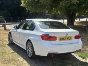 2013 BMW 3 Series 2.0 320d M Sport Saloon in White — image 3