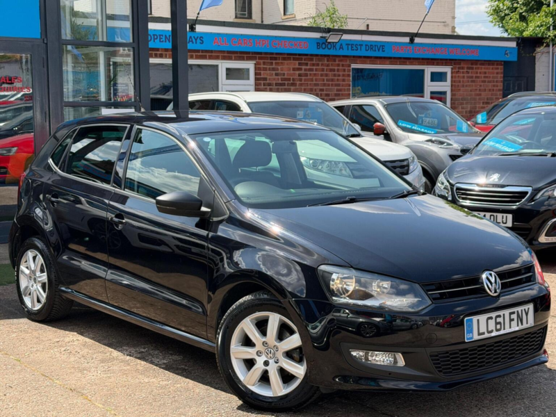 2011 Volkswagen Polo 1.4 Match DSG Euro 5 5dr in Black — image 1