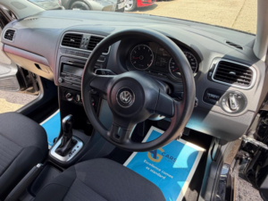 2011 Volkswagen Polo 1.4 Match DSG Euro 5 5dr in Black — image 3