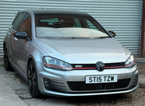 2015 Volkswagen Golf 2.0 Tsi Bluemotion Tech Gti Euro 6 (s/s) 5dr in Silver — image 3