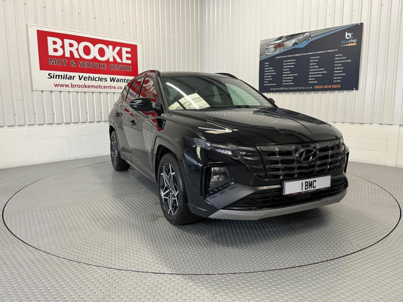 2021 Hyundai Tucson 1.6 T-Gdi N Line S Euro 6 (s/s) 5dr in Black — image 1