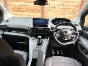 2024 Peugeot Rifter L2 Lwb 5 SEAT Wheelchair Accessible Disabled Access Vehicle Wav in Blue — image 2