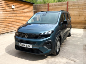 2024 Peugeot Rifter L2 Lwb 5 SEAT Wheelchair Accessible Disabled Access Vehicle Wav in Blue — image 6