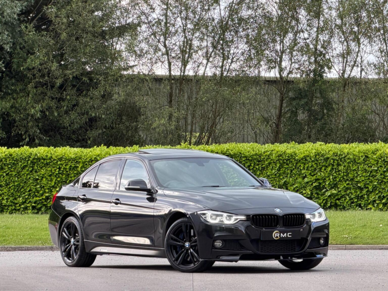2017 BMW 3 Series 3.0 330d M Sport Auto Xdrive Euro 6 (s/s) 4dr in Black — image 1