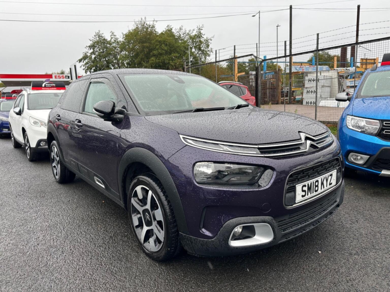 2018 Citroen C4 Cactus 1.2 Puretech Flair Eat6 Euro 6 (s/s) 5dr in Purple — image 1