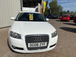 2008 Audi A3 1.6 Sport 3dr in White — image 2
