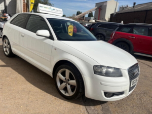 2008 Audi A3 1.6 Sport 3dr in White — image 5