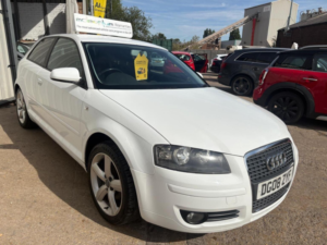 2008 Audi A3 1.6 Sport 3dr in White — image 6