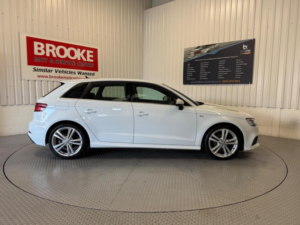 2018 Audi A3 1.0 Tfsi 30 S Line Sportback Euro 6 (s/s) 5dr in White — image 6