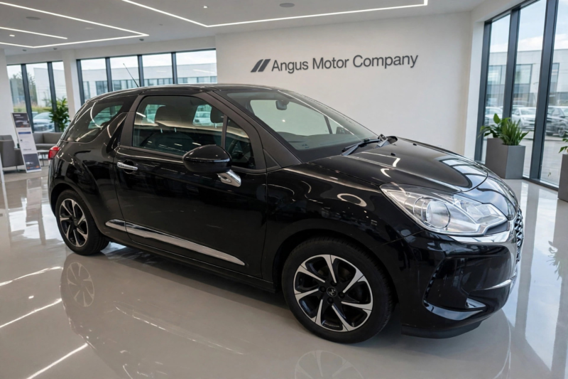 2016 Ds Automobiles Ds 3 1.2 Puretech Elegance Hatchback 3dr Petrol Manual Euro 6 (s/s) (130 Ps) in Black — image 1