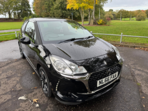 2016 Ds Automobiles Ds 3 1.2 Puretech Elegance Hatchback 3dr Petrol Manual Euro 6 (s/s) (130 Ps) in Black — image 3