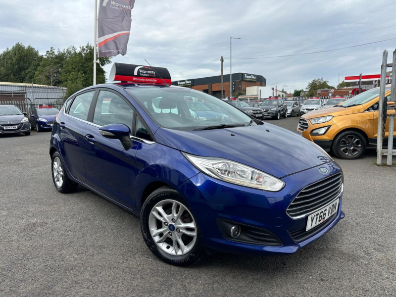 2016 Ford Fiesta 1.5 Tdci Zetec Euro 6 5dr in Blue — image 1