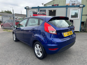2016 Ford Fiesta 1.5 Tdci Zetec Euro 6 5dr in Blue — image 4