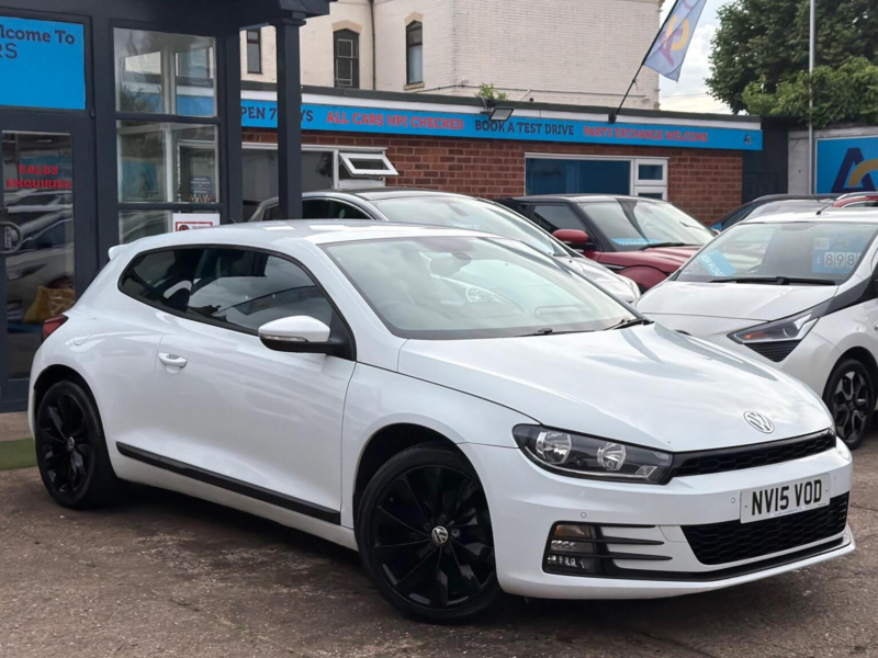 2015 Volkswagen Scirocco 1.4 Tsi Bluemotion Tech Gt Euro 6 (s/s) 3dr in White — image 1