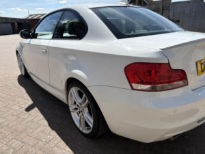 2011 BMW 1 Series 2.0 118d M Sport Coupe in White — image 4