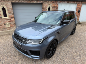 2019 Land Rover Range Rover Sport 2.0 P400e 13.1kwh Hse Dynamic in Blue — image 2