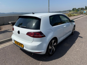 2016 Volkswagen Golf 2.0 Tsi Bluemotion Tech Gti Launch Euro 6 (s/s) 3dr in White — image 4