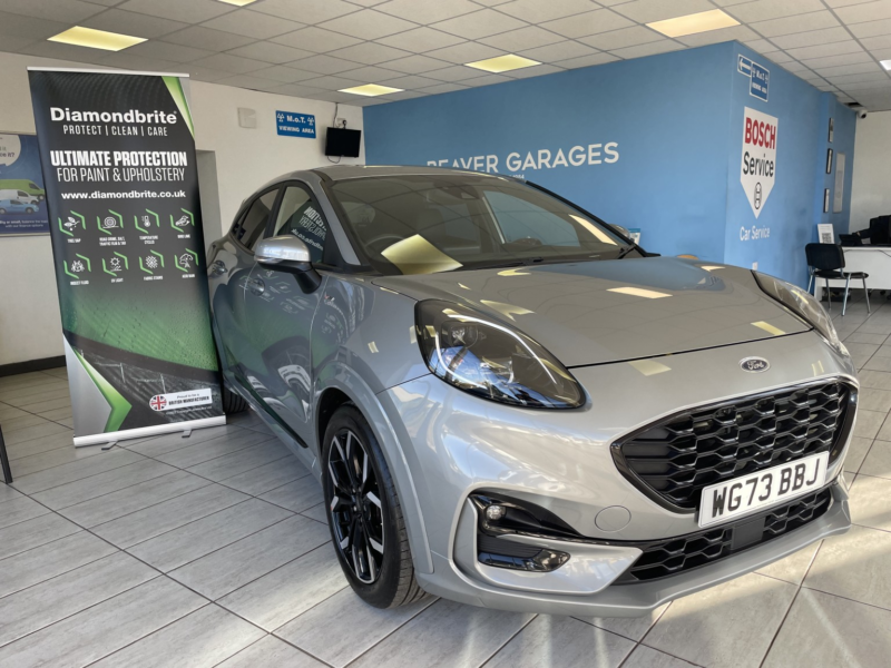 2023 Ford Puma 1.0 Puma St-Line X 5 Door 1.0l Ecoboost 125ps Mhev 7 Speed Automatic in Silver — image 1