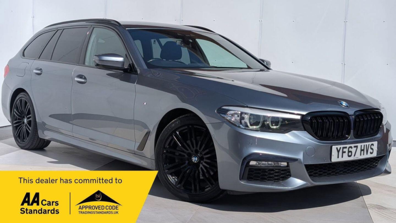 2017 BMW 5 Series 2.0 520d M Sport Touring Auto Xdrive Euro 6 (s/s) 5dr in Blue — image 1