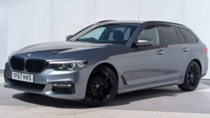 2017 BMW 5 Series 2.0 520d M Sport Touring Auto Xdrive Euro 6 (s/s) 5dr in Blue — image 3