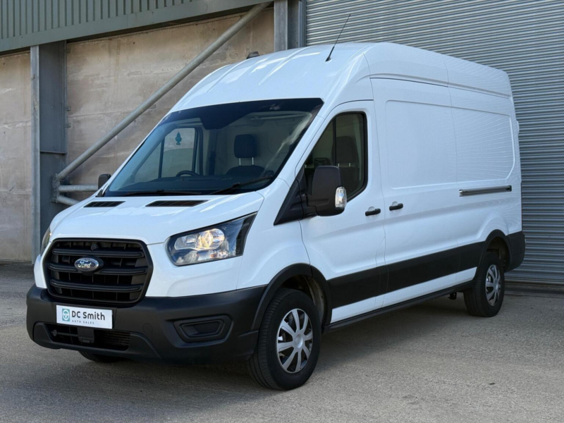 2023 Ford Transit 2.0 350 Ecoblue Leader Rwd L2 H3 Euro 6 (s/s) 5dr in White — image 1