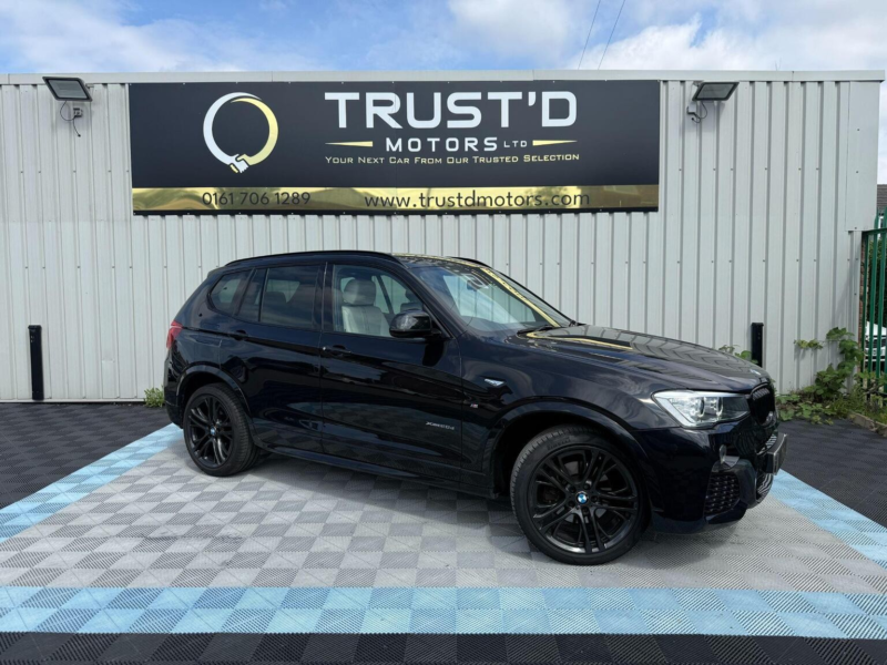 2017 BMW X3 2.0 20d M Sport Auto Xdrive Euro 6 (s/s) 5dr in Black — image 1