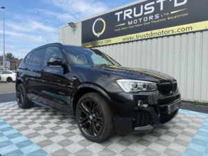 2017 BMW X3 2.0 20d M Sport Auto Xdrive Euro 6 (s/s) 5dr in Black — image 4
